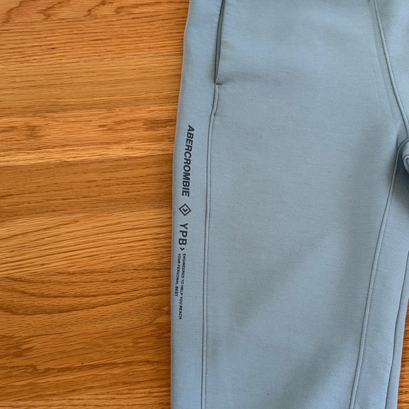 Abercrombie Kids Light Green YPB Joggers - Picture 2 of 7